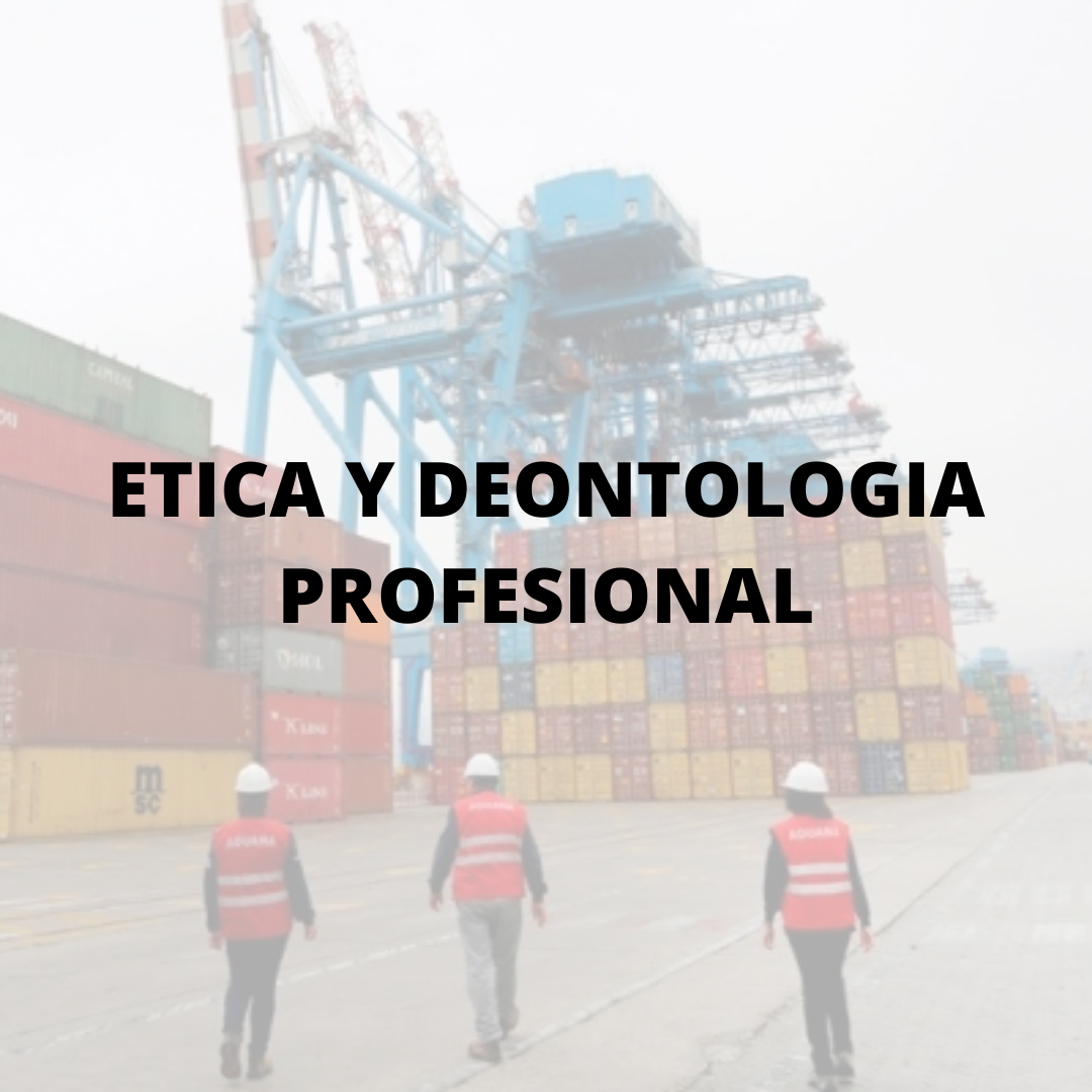 Etica y Deontología Profesional PRESENCIAL